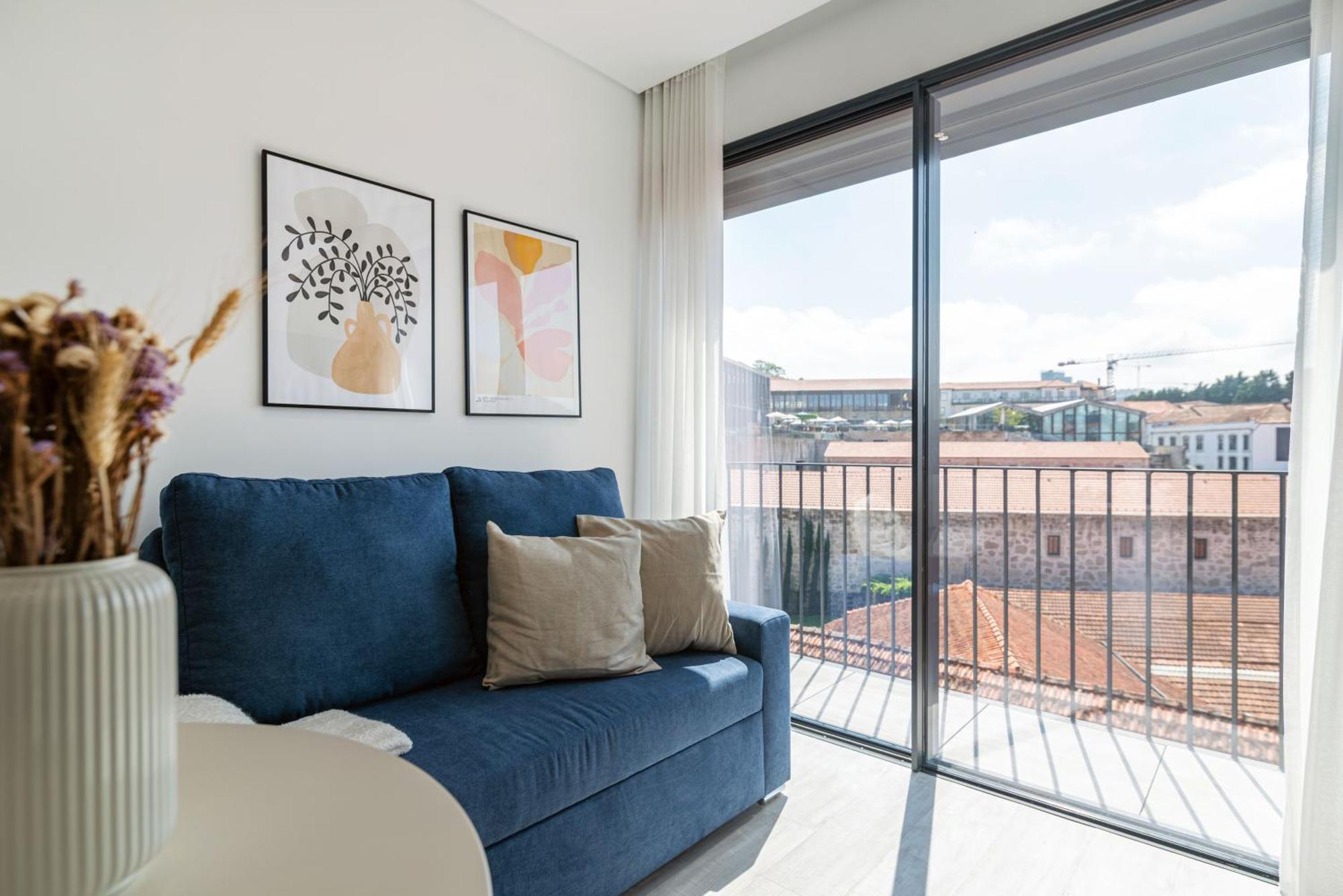 Dom Luis Flats Apartment บีลาโนวาเดกายา ภายนอก รูปภาพ
